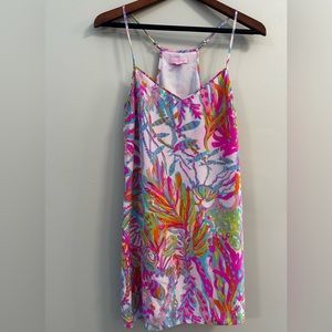 Lilly Pulitzer racerback slip dress